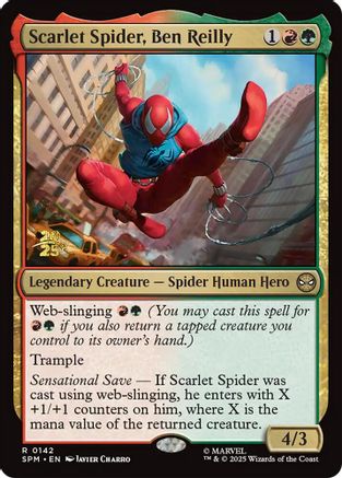 Scarlet Spider, Ben Reilly (PRE-142) (Foil)