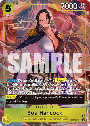 Boa Hancock (Alternate Art) (PRB02-017) (Foil)