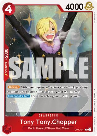Tony Tony.Chopper (Reprint) (OP10-011) (Foil)