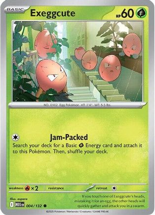 Exeggcute (MEG-004) (Reverse Holofoil)