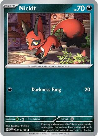 Nickit (MEG-089) (Reverse Holofoil)