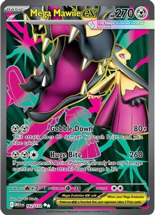 Mega Mawile ex (MEG-162) (Holofoil)