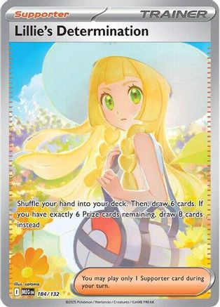 Lillie's Determination (MEG-184) (Holofoil)