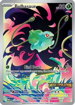 Bulbasaur (MEG-133) (Promo Stamped) (Holofoil)