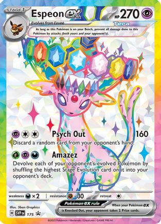 Espeon ex (SVP-SVP 175) (Holofoil)