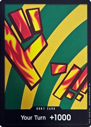 DON!! Card (Hannyabal) (PRB-02)