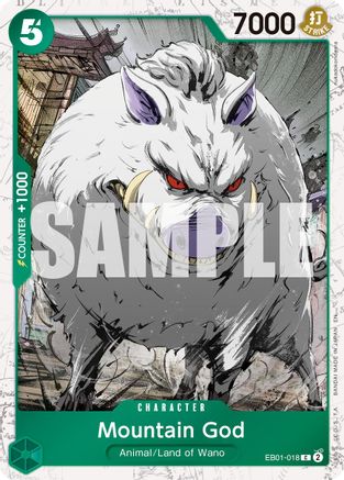 Mountain God (Pirate Foil) (EB01-018) (Foil)