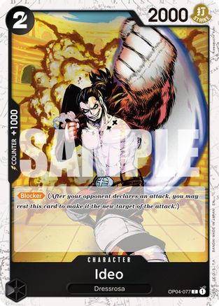 Ideo (Pirate Foil) (OP04-077) (Foil)