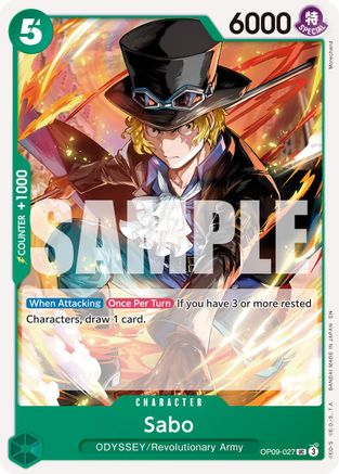 Sabo - OP09-027 (Reprint) (OP09-027)