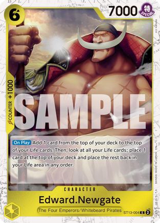 Edward.Newgate - ST13-004 (Pirate Foil) (ST13-004) (Foil)