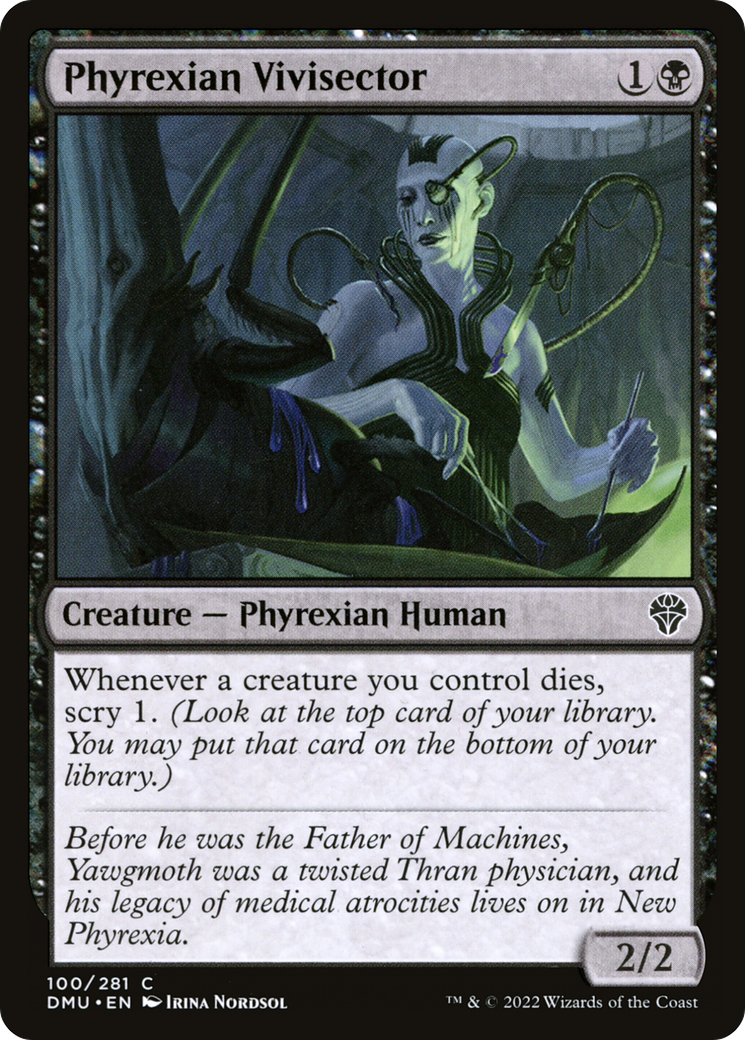 Phyrexian Vivisector (DMU-100) (Foil)