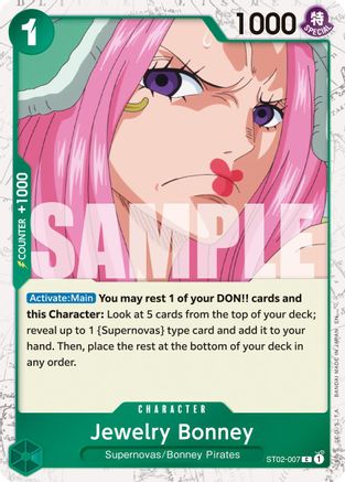 Jewelry Bonney - ST02-007 (Pirate Foil) (ST02-007) (Foil)