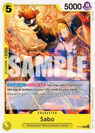 Sabo - P-073 (Reprint) (P-073)