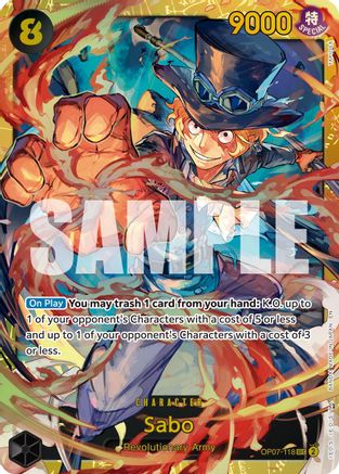 Sabo - OP07-118 (Reprint) (OP07-118) (Foil)