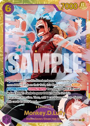 Monkey.D.Luffy - EB02-061 (Reprint) (EB02-061) (Foil)