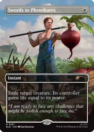 Swords to Plowshares (2167) (SLD-2167) (Foil)
