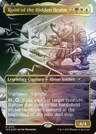 Roon of the Hidden Realm (Rainbow Foil) (SLD-2173)