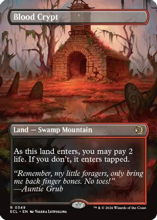 Blood Crypt (Borderless) (ECL-349) (Foil)