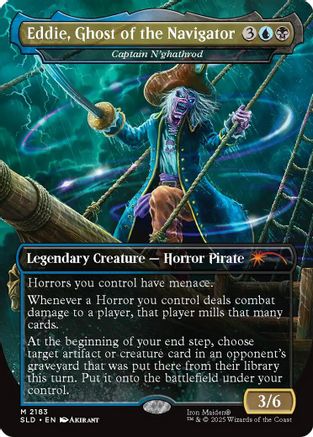 Eddie, Ghost of the Navigator - Captain N'ghathrod (SLD-2183)