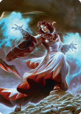 The Destined White Mage Scene Art Card (ASFIN-003)