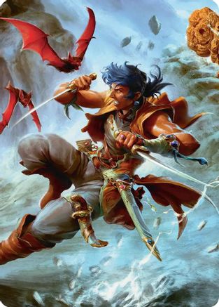 The Destined Thief Scene Art Card (ASFIN-005)