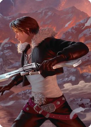 Squall, Gunblade Duelist Scene Art Card (ASFIN-012)