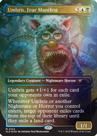 Umbris, Fear Manifest (Rainbow Foil) (SLD-2324)