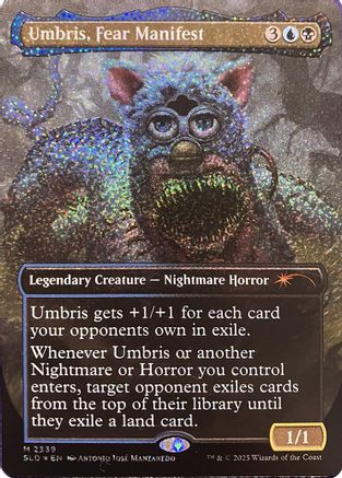 Umbris, Fear Manifest (Confetti Foil) (SLD-2339)