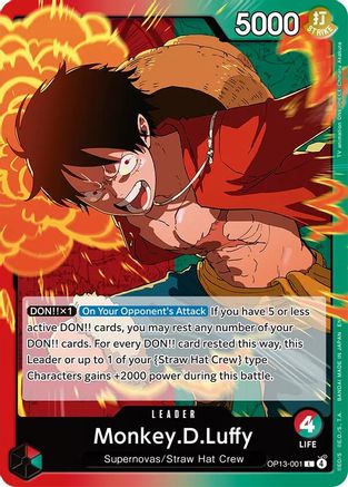 Monkey.D.Luffy (001) (OP13-001)