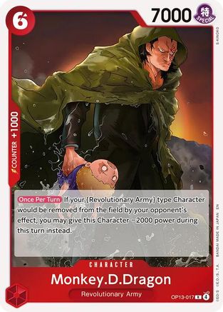 Monkey.D.Dragon (OP13-017) (Foil)