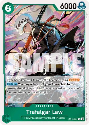 Trafalgar Law (OP13-031) (Foil)