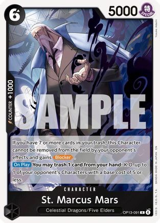 St. Marcus Mars (OP13-091) (Foil)