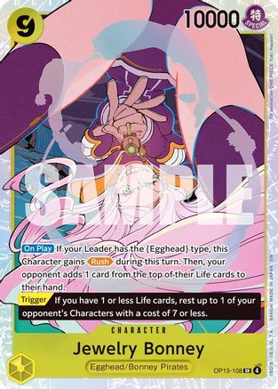 Jewelry Bonney (108) (OP13-108) (Foil)