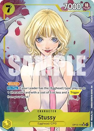 Stussy (Alternate Art) (OP13-110) (Foil)