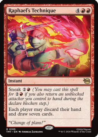 Raphael's Technique (TMT-105) (Foil)
