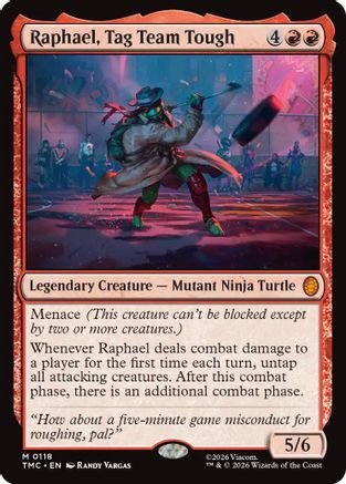 Raphael, Tag Team Tough (TMT-118)