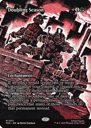 Doubling Season (Borderless) (PZA-011)