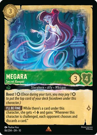 Megara - Secret Keeper (10-086) (Cold Foil)