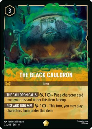 The Black Cauldron (10-032) (Cold Foil)
