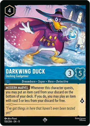 Darkwing Duck - Dashing Gadgeteer (11-150) (Cold Foil)