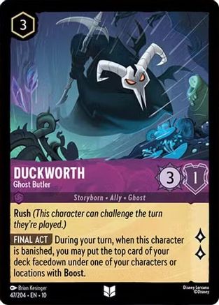 Duckworth - Ghost Butler (10-047) (Cold Foil)