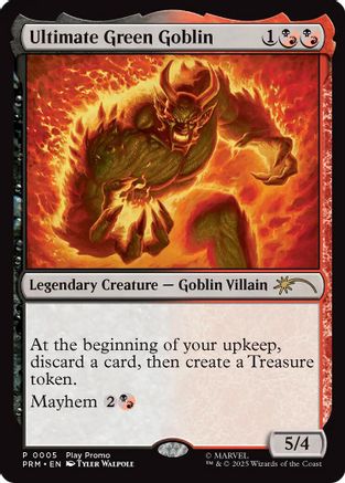 Ultimate Green Goblin (PW25-005) (Foil)