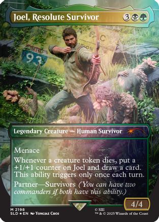 Joel, Resolute Survivor (Rainbow Foil) (SLD-2198)