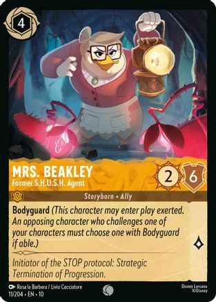 Mrs. Beakley - Former S.H.U.S.H. Agent (10-011)