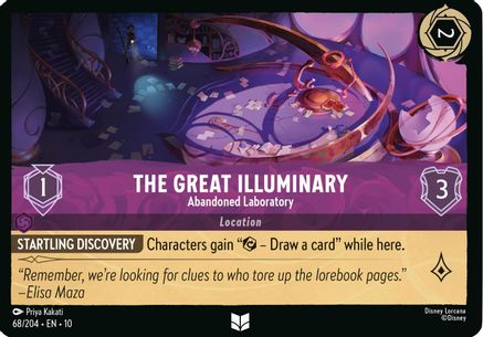 The Great Illuminary - Abandoned Laboratory (10-069) (Cold Foil)