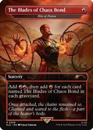 The Blades of Chaos Bond - Rite of Flame (SLD-2209)