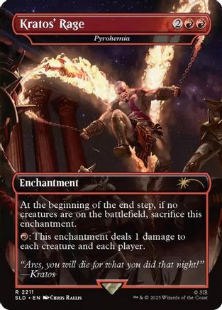 Kratos' Rage - Pyrohemia (SLD-2211) (Foil)