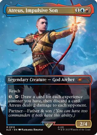Atreus, Impulsive Son (SLD-2212) (Foil)