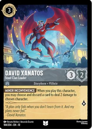 David Xanatos - Steel Clan Leader (10-184)