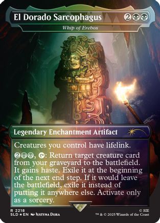El Dorado Sarcophagus - Whip of Erebos (Rainbow Foil) (SLD-2218)